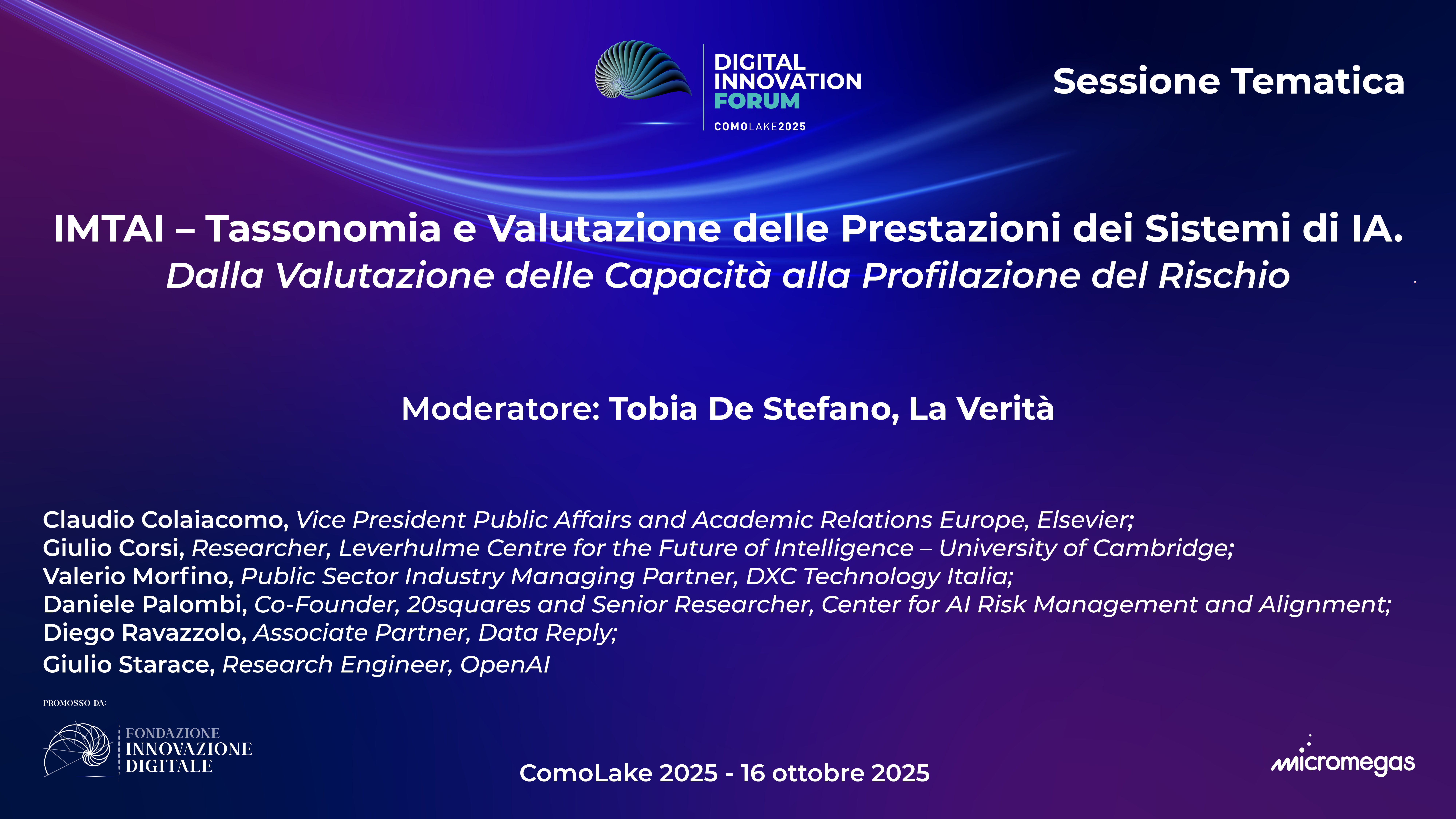 IMTAI – Tassonomia e Valutazione delle Prestazioni dei Sistemi di IA. Dalla Valutazione delle Capacità alla Profilazione del Rischio.