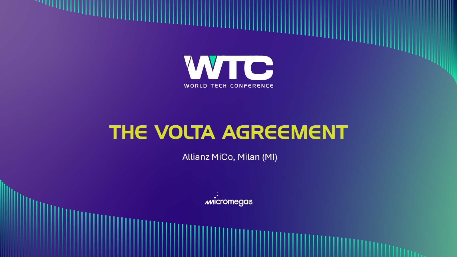 THE VOLTA AGREEMENT