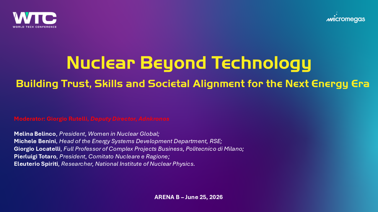 Nuclear Beyond Technology — Building trust, Skills and Societal Alignment for the Next Energy Era