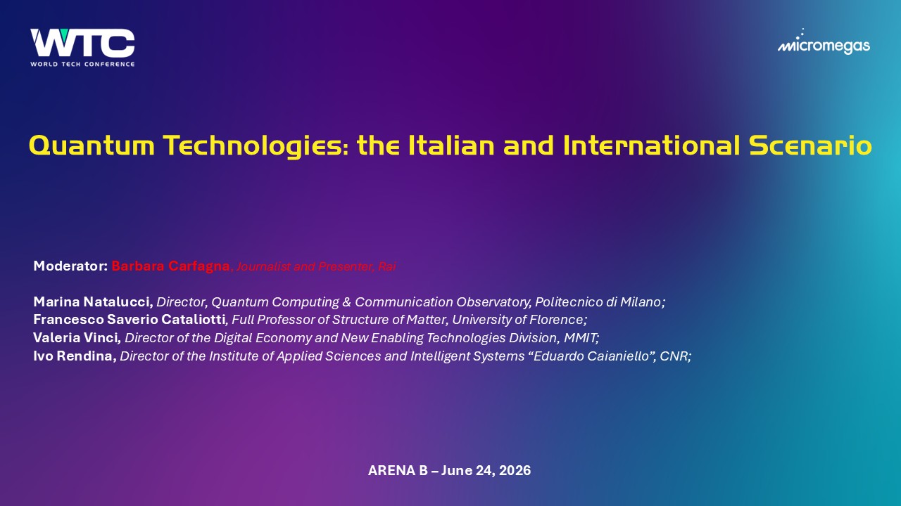 Quantum Technologies: the Italian and International Scenario